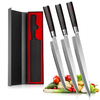 8.5 / 9.5 / 10.5 pouces en acier inoxydable multifonction Sashimi coupe saumon de cuisson pour outil de cuisine