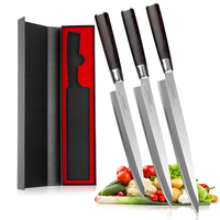 8.5 / 9.5 / 10.5 pouces en acier inoxydable multifonction Sashimi coupe saumon de cuisson pour outil de cuisine