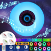 85-265V E27 Smart bluetooth LED Plafonnier RGB Musique Speeker Dimmable Lampe + Télécommande