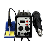 8586 700W Station de soudage ESD 2 en 1 LED Station de dessoudage de fer à souder numérique BGA Station de soudure de re