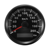 85mm 200 KM / H Stainless GPS Compteur de vitesse Waterproof Digital Gauges Car Motorcucle