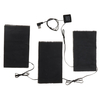 8.5W 5V 2.1A Chauffage USB 4 coussins 3 vitesses Gilet thermique Veste chauffante Moto Hiver chaud