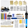 87 pièces 110 V ~ 240 V 60 W bricolage température réglable fer à souder électrique kit doutils de soudage