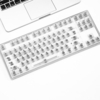 87 touches entièrement transparentes PBT Sublimation Clé Cap Ensemble Cherry Profile pour clavier mécanique