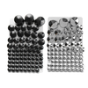 87pcsToppers Bolt Cap ABS Pour Harley Davidson Softail Twin Cam 1984-2006