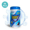 88 Pcs Téléphone Écran Stérilisation Stériliser 75% Dalcool Lingettes Humides Stérilisation Efficace Voiture Multif