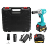 88V 15000mAh Wlectric Wrench 2 Batteries 1 outils de clé sans fil sans brosse de chargeur avec le cas