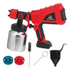 88VF 1000ML pistolet de pulvérisation électrique pulvérisateur domestique peinture en aérosol pratique avec Li-ion Batte