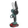 88VF 4 pouces tronçonneuse électrique sans fil Rechargeable coupe-bois scies à chaîne outils de travail du bois avec 1 p