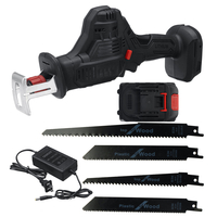 88VF scie alternative électrique Branches portables rechargeables outil de coupe de sciage de bois en métal avec 1 ou 2
