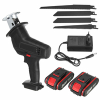 88VF scie alternative électrique Rechargeable sans fil outil de coupe en plastique bois métal portable W / 1 ou 2 Batter