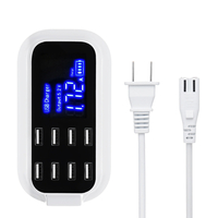8A 8 ports USB chargeur rapide Smart Batterie HUB chargeur pour téléphone