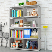 8 Cube Étagères à livres modernes,  étagère de rangement,  étagère de rangement,  organisateur de support