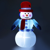 8FT LED bonhomme de neige gonflable de Noël Halloween ornements extérieurs décoration de magasin
