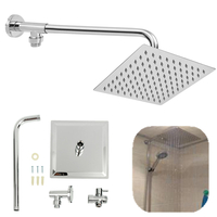 8inch 304 en acier inoxydable en acier inoxydable avec pommeau de douche en acier inoxydable
