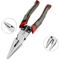 8inch outil professionnel multifonction pince à dénuder dénoyauteur Cutter aiguille nez Nipper bijoux outil diagonale