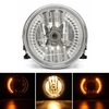 8inch Universal Motocyclette H4 Indicateur de signalisation de tour de phare avant Luminaire
