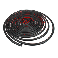 8M grande taille d étanchéité bande porte fenêtre voiture garniture bord moulure caoutchouc noir
