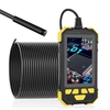 8mm 1080P HD Caméra endoscope dobjectif 4, 3 pouces IPS Pipeline industriel ultra-clair avec écran Fil dur étanche p