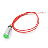 8mm 12V LED Indicateur de Signal En Métal Signal-Lampe Pour Bateau De Camion De Voiture De Moto