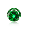 8mm 3.15ct naturelles minées émeraude verte verte coupe ronde VVS lâche décorations de bijoux de pierres précieuses