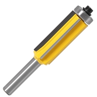 8mm embout de finition affleurant Z4 embout de routeur de modèle embouts de roulement supérieur et inférieur fraise pour