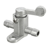 8mm Tapis de réservoir de carburant en ligne On / Off Petcock Switch Pour Quad Buggy Dirt Bike