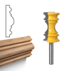 8mm tige de moulage de tige peu de couronne fleur ligne couteau Tenon Cutter pour machine de gravure outils de coupe de