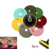 8pcs 100mm 4 pouces 50-3000 grit disques diamant de polissage