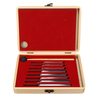 8Pcs 256Hz - Diagnostic médical et maillet en acier de diapason en acier de 512Hz