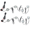 8pcs 60cm LED décoration de lit de camion Dome lumière DC 12V blanc étanche IP65 pour camion de boîte de travail