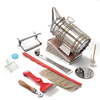 8pcs BEE Equipment Brush Uncapping Fourche Queen Catcher Hive Tool Set dapiculture