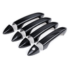 8Pcs Car Carbon Black 4 Couvre Poignée De Porte Set Pour Honda Accord 9th 2013-2017