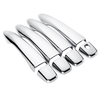 8pcs chrome ABS garniture de couvercle de poignée de porte de voiture pour Nissan Qashqai J11 2014-2018
