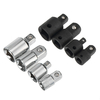8pcs clé à douille adaptateur douille tourne-écrou ensemble 1/4 3/8 1/2 pouce clé à douille clé à cliquet