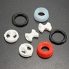 8pcs disque céramique silicone rondelle insert tour de remplacement pour robinet de valve