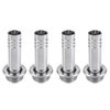 8pcs goupilles de bouton de verrouillage de porte en acier inoxydable pour Mercedes