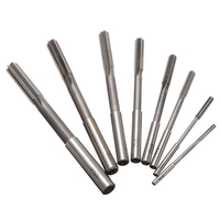 8pcs hss 3-10mm Machine alésoir tige droite fraisage alésoir serrage alésoir