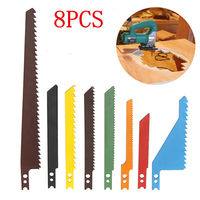 8pcs lames de scie sauteuse Ensemble d