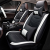 8pcs PU cuir protecteur complet Surround housse de coussin housse protecteur universel pour 5 sièges voiture