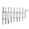 8pcs quincaillerie pour charnière à centrage automatique définie Jeu de mèches de perceuse guides de trous de guidage ch