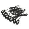 8pcs RVB LED sous la lampe de roche feux de corps contrôle Bluetooth contrôle sans fil pour bateau de camion tout-terrai