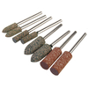 8pcs tige caoutchouc moulin outils abrasifs pour outils rotatifs Dremel