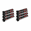 8Pcs URUAV 3.8V 300mAh 40 / 80C 1S HV LiPo Batterie PH2.0 Prise pour Drone RC