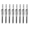8Pcs 6.5L 6.2L Diesel Fast Start Dual Coil Glowplugs GMC Hummer Chevy Glow Plugs