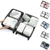 8PCS / Set Bagages de voyage organisateur bagages poches sacs d