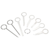 8 pcs voiture stéréo stéréo outils de suppression de la voiture CD DVD hôte démonter outils de suppression
