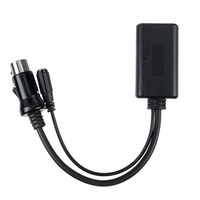 8Pin voiture bluetooth 5.0 câble auxiliaire adaptateur audio USB mains libres avec microphone sans perte MIC pour Alpine