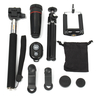 8X Téléobjectif Fisheye Objectif Bluetooth Selfie Shutter Stick Mini Trépied Kit Kit pour Photographie Smartphone