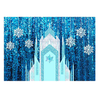 8x6ft 7x5ft 5x3ft vinyle tissu romantique glace château photographie fond Studio Photo accessoires toile de fond pour la